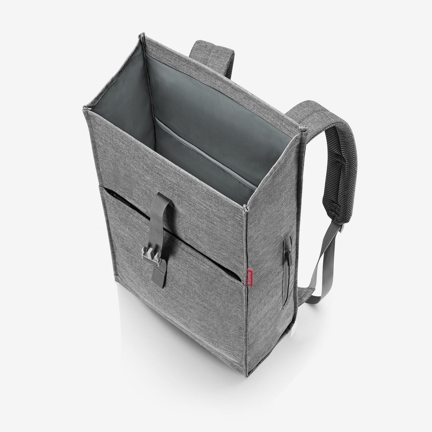 reisenthel urban twin bike bag urban rolltop twist silver
