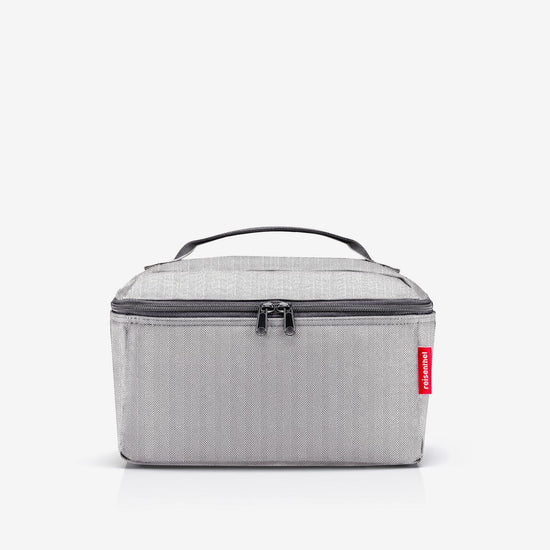 Reisenthel beautycase herringbone grey (Kosmetiktasche,grau)