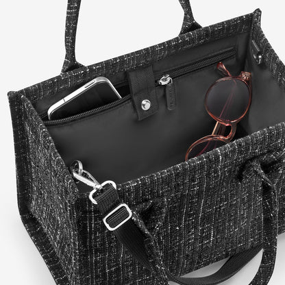 daily shopper XS bouclé black