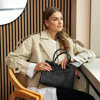 daily shopper XS bouclé black