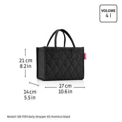 daily shopper XS smiley® teddy chocolate daily shopper XS Reisenthel