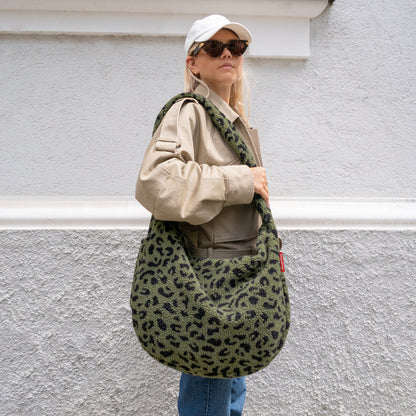 moonbag teddy leo olive