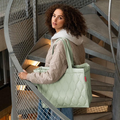softshopper puffer iced matcha softshopper Reisenthel