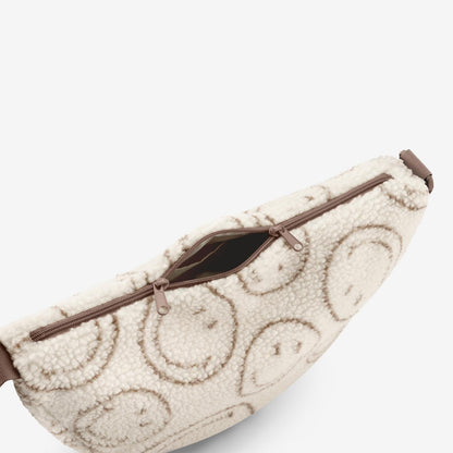 moonbag S smiley® teddy chocolate