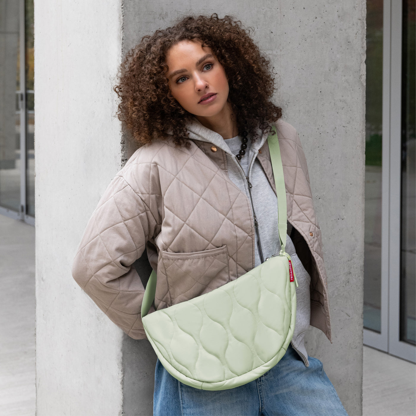 moonbag S puffer iced matcha moonbag S Reisenthel