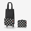 foldabletrolley dots white foldabletrolley Reisenthel