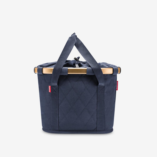 bikebasket rhombus midnight gold bikebasket Reisenthel