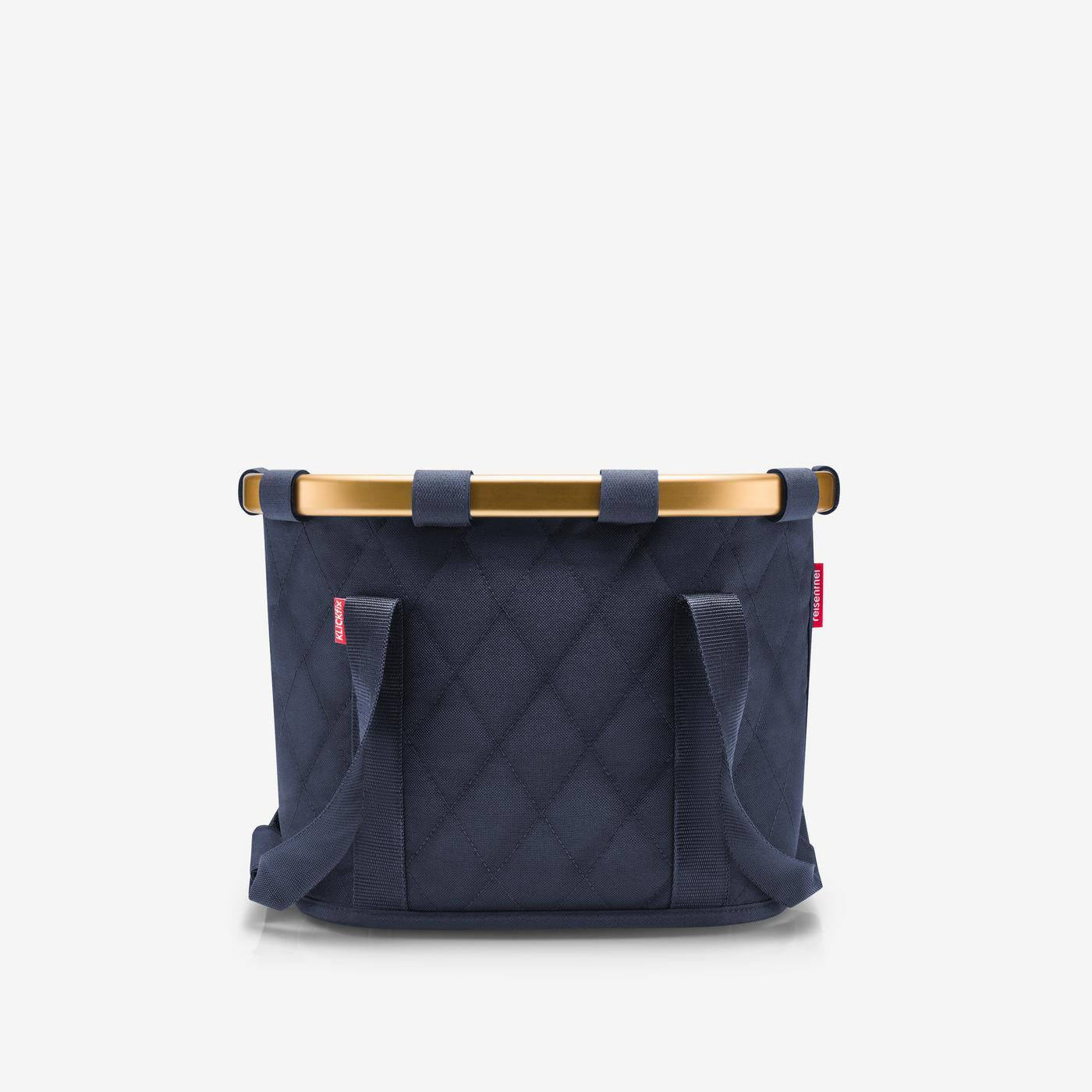 bikebasket rhombus midnight gold bikebasket Reisenthel