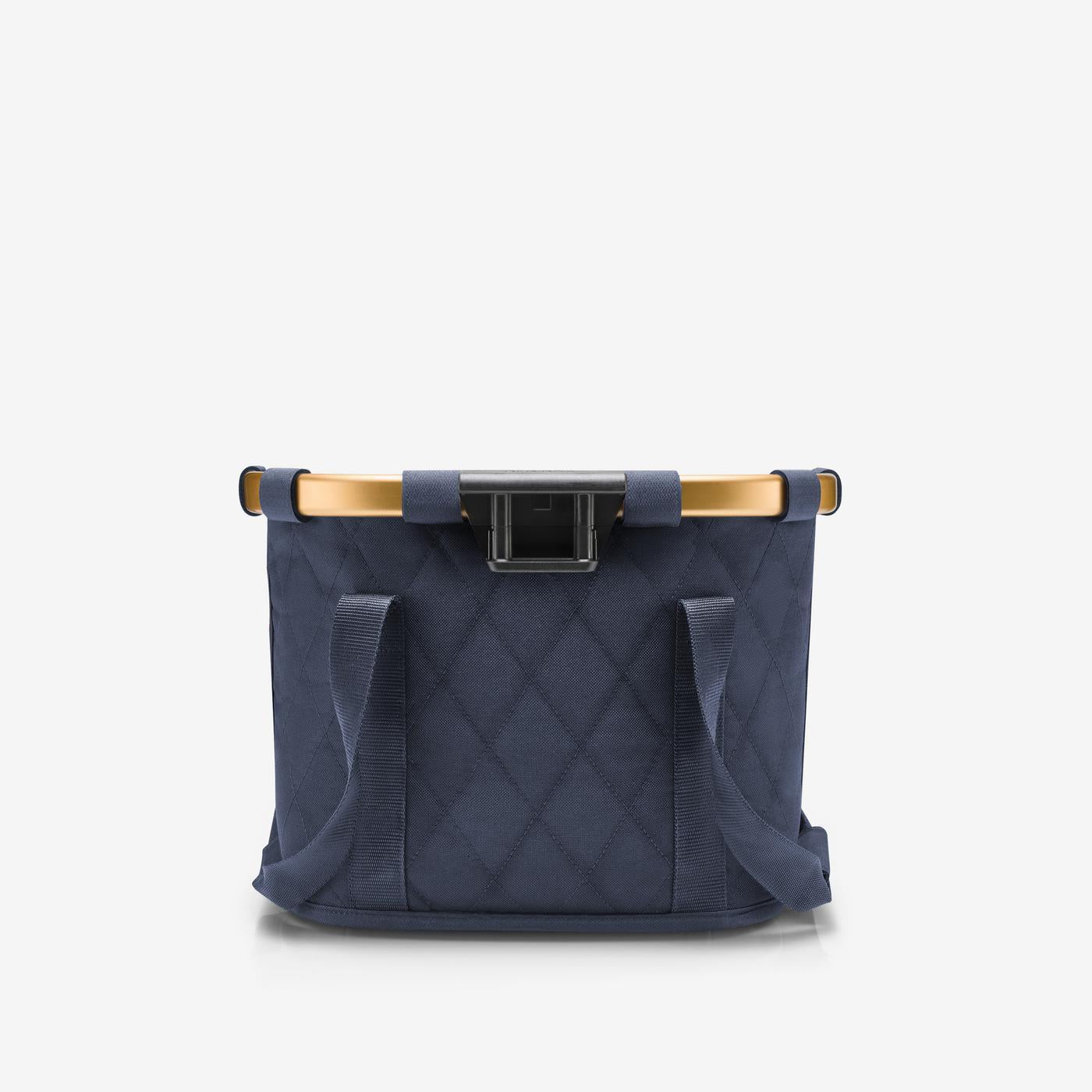 bikebasket rhombus midnight gold bikebasket Reisenthel