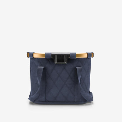 bikebasket rhombus midnight gold bikebasket Reisenthel