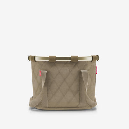 bikebasket frame rhombus olive bikebasket Reisenthel