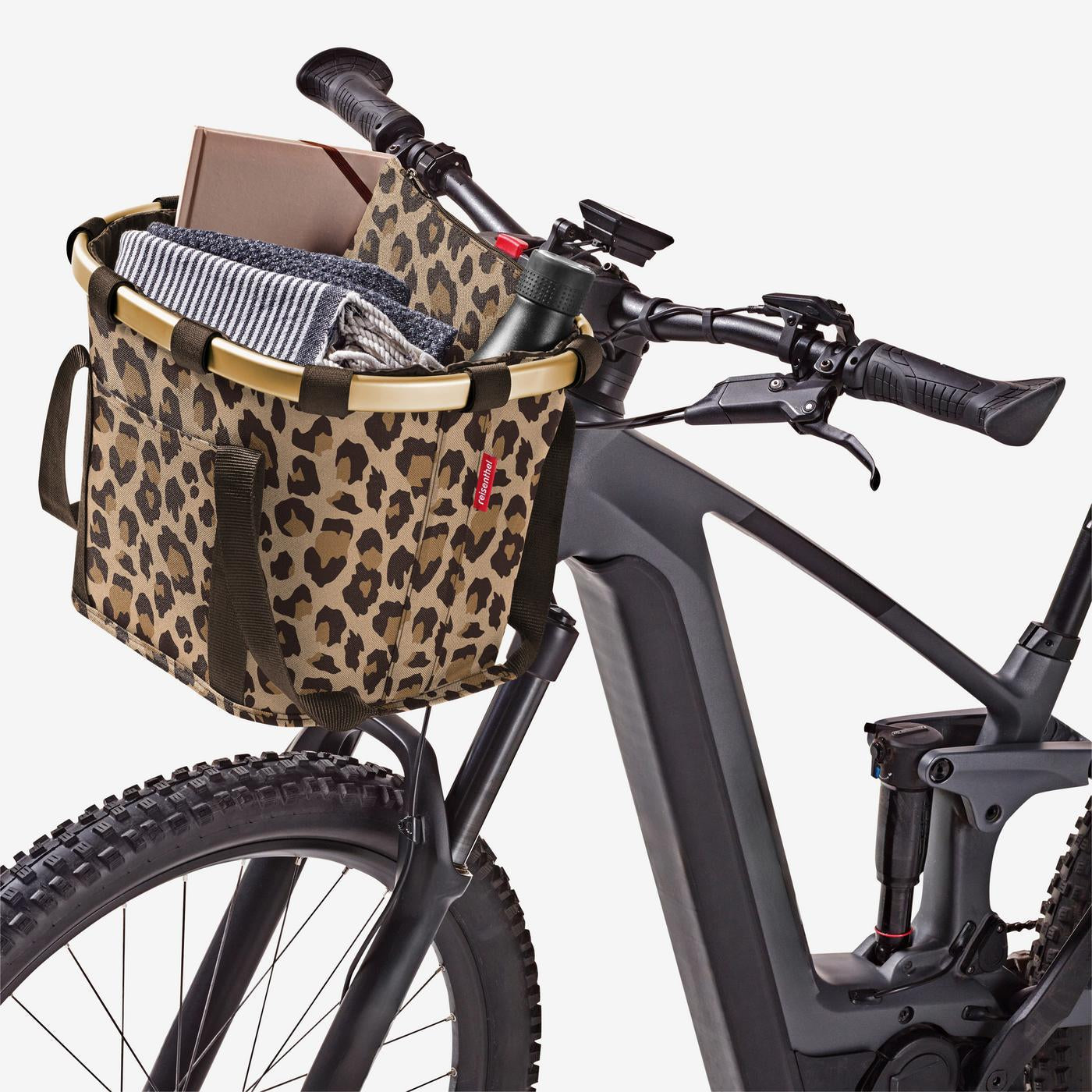 reisenthel korb fahrrad gepäckträger bikebasket frame leo macchiato