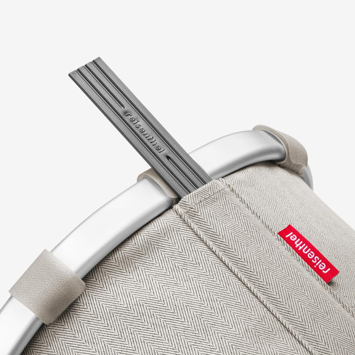 bikebasket herringbone sand bikebasket Reisenthel