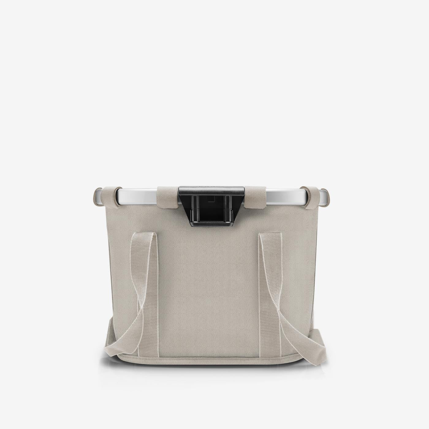 bikebasket herringbone sand bikebasket Reisenthel
