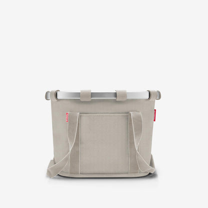bikebasket herringbone sand bikebasket Reisenthel