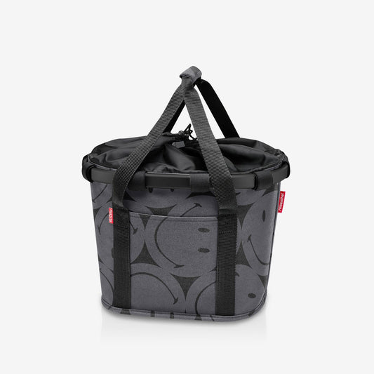 bikebasket smiley grey bikebasket Reisenthel