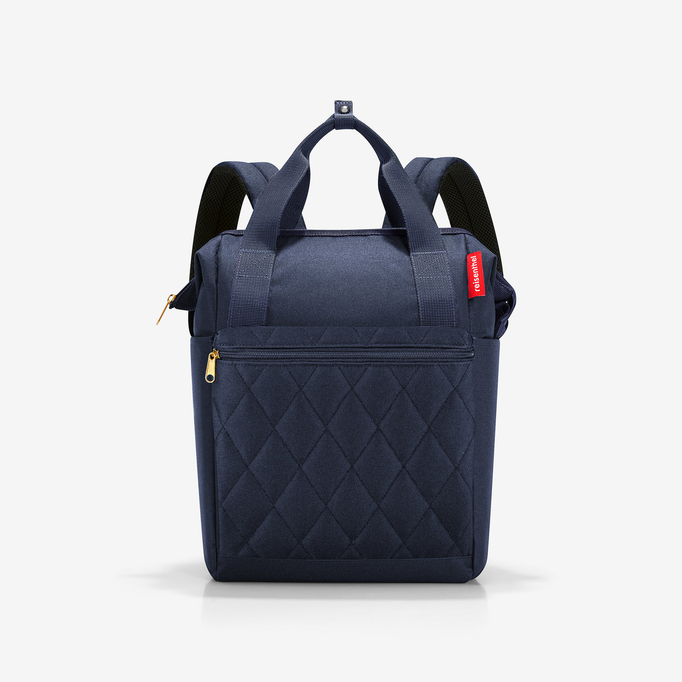 reisenthel® allrounder R rhombus midnight gold (Rucksack,dunkelblau)