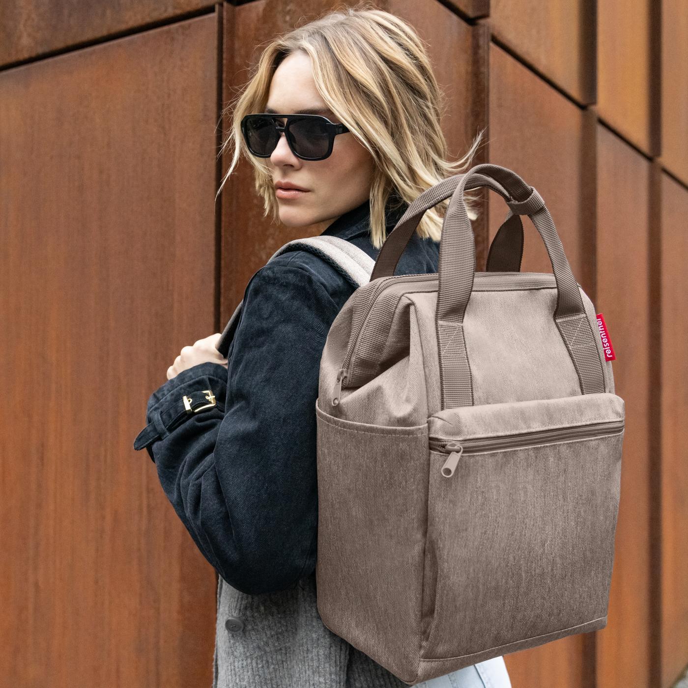 allrounder R herringbone mokka allrounder R Reisenthel