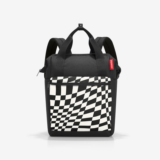 Reisenthel allrounder R op-art (Rucksack,schwarz)