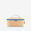 coolerbag M pocket raffia blue coolerbag M pocket Reisenthel