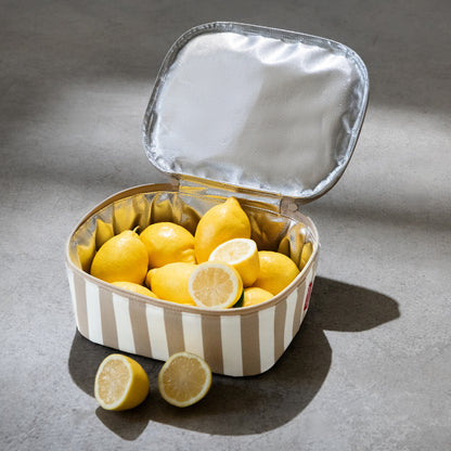 coolerbag M pocket summerstripes coffee coolerbag M pocket Reisenthel