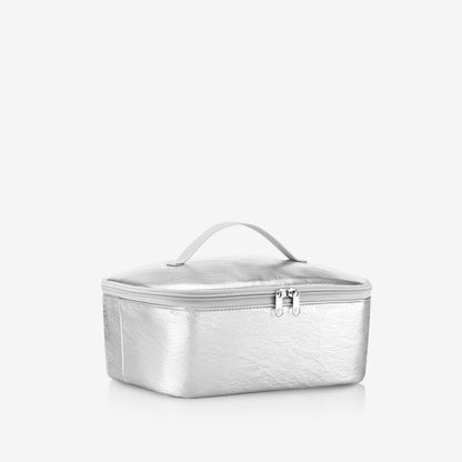 coolerbag M pocket silver crackle coolerbag M pocket Reisenthel