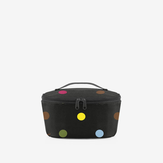 Reisenthel coolerbag S pocket dots (Kühltasche,schwarz)