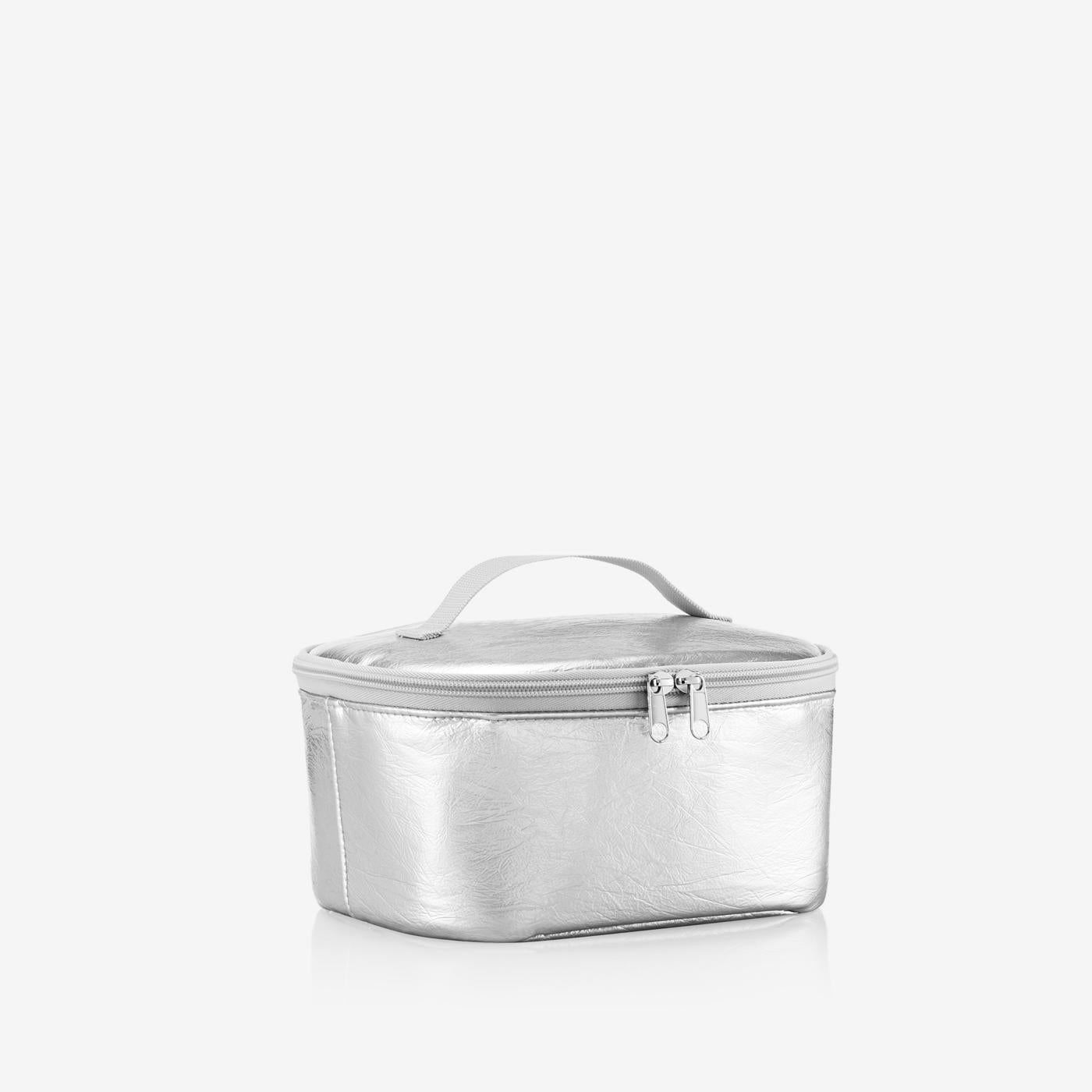 coolerbag S pocket silver crackle coolerbag S pocket Reisenthel