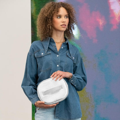 coolerbag S pocket silver crackle coolerbag S pocket Reisenthel