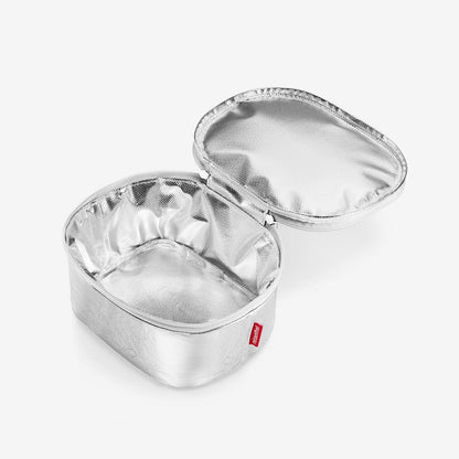 coolerbag S pocket silver crackle coolerbag S pocket Reisenthel