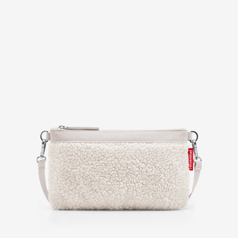 mini pouch teddy sand