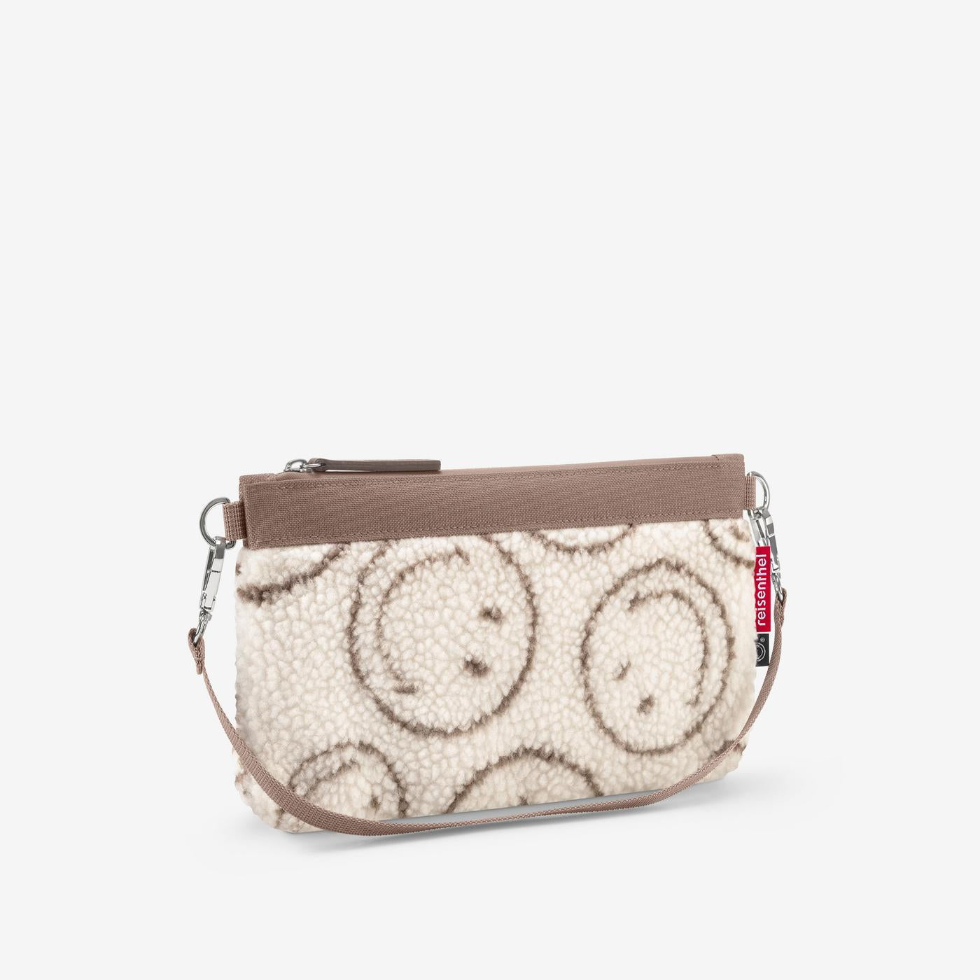mini pouch smiley® teddy chocolate mini pouch Reisenthel