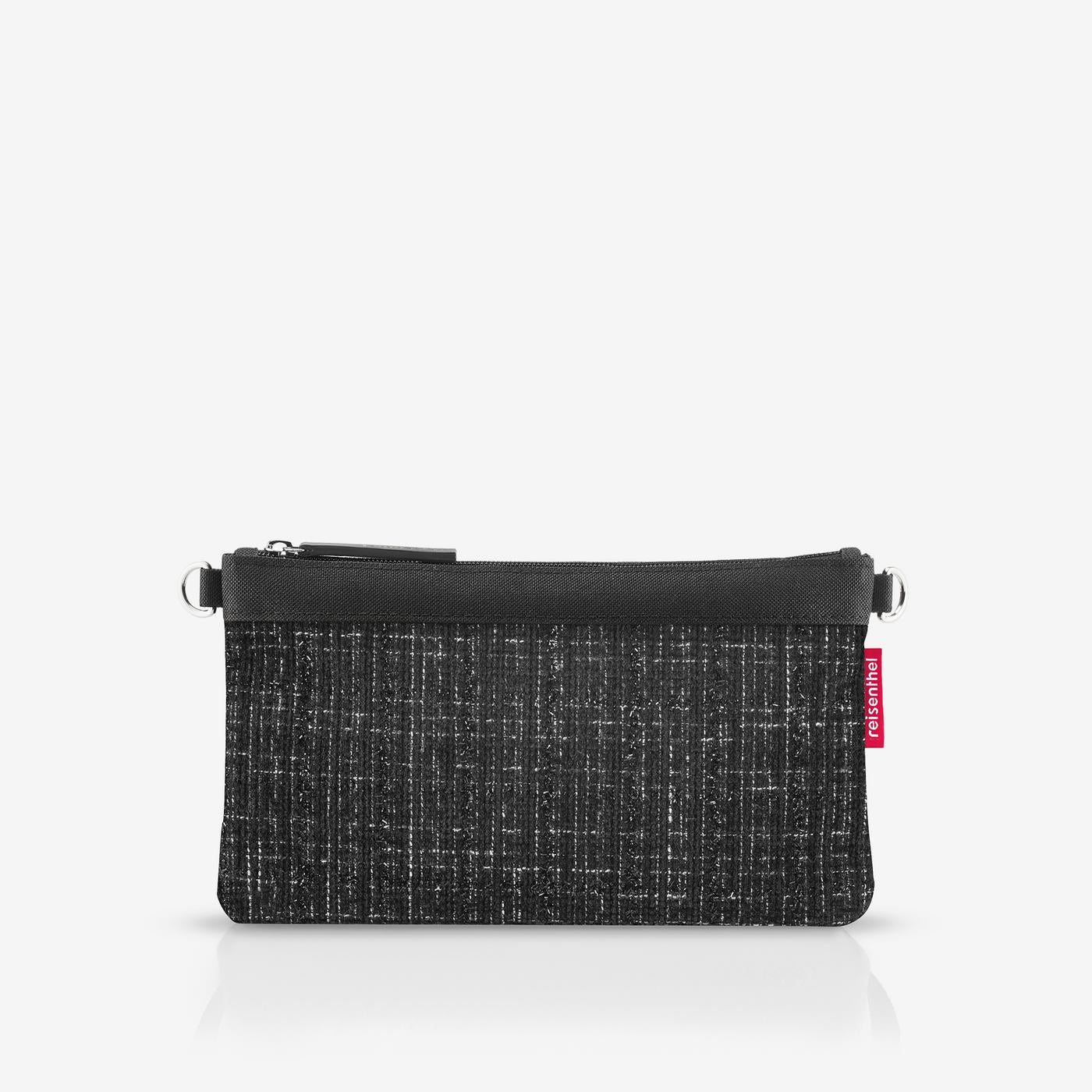 mini pouch bouclé black