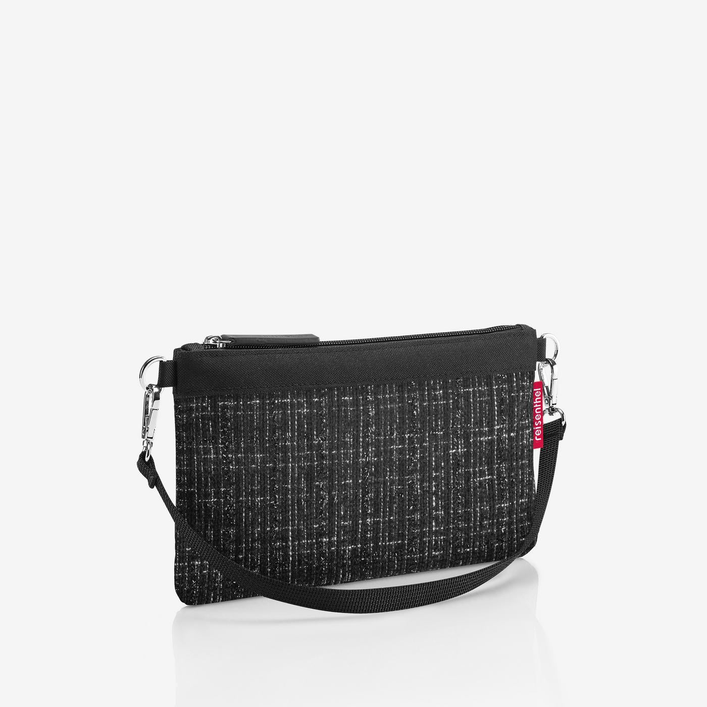 mini pouch bouclé black
