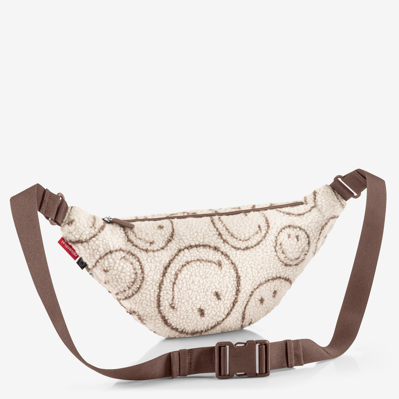 city beltbag smiley® teddy chocolate city beltbag Reisenthel