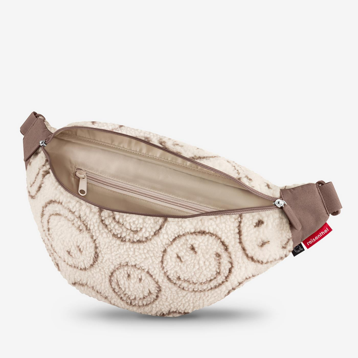 city beltbag smiley® teddy chocolate city beltbag Reisenthel