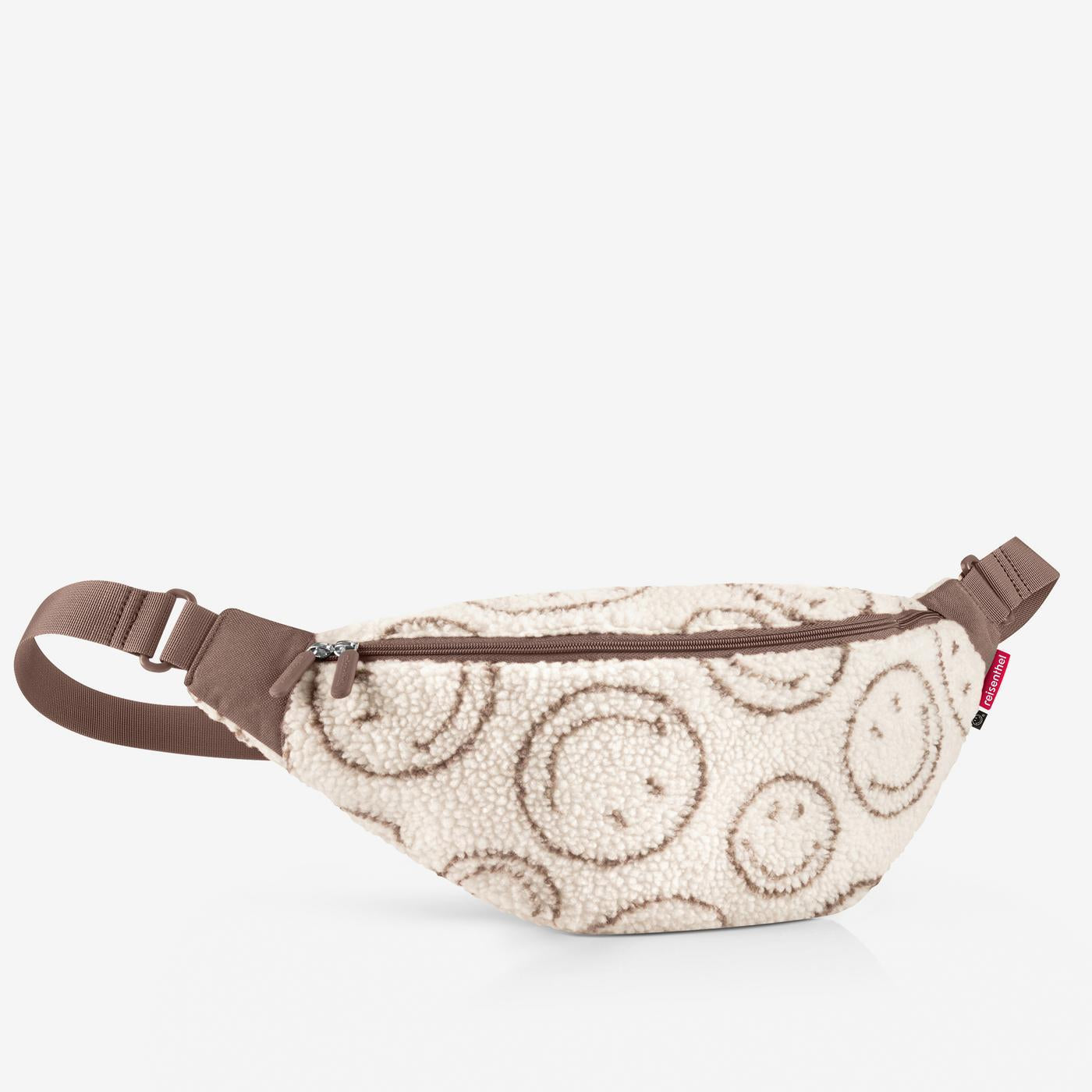 city beltbag smiley® teddy chocolate city beltbag Reisenthel