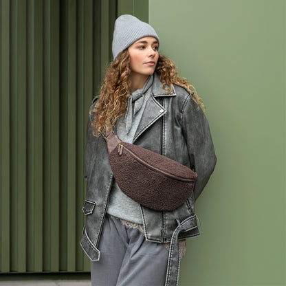 city beltbag teddy chocolate