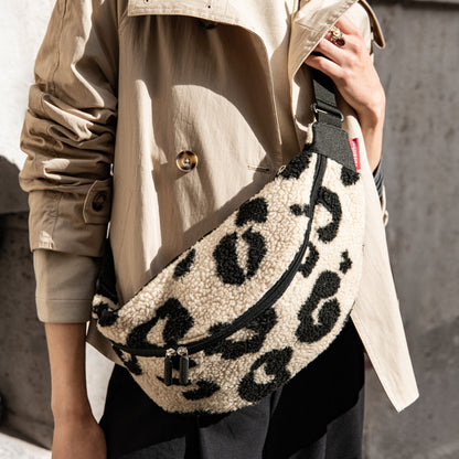 city beltbag teddy leo cream