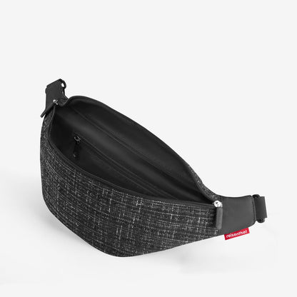 city beltbag bouclé black