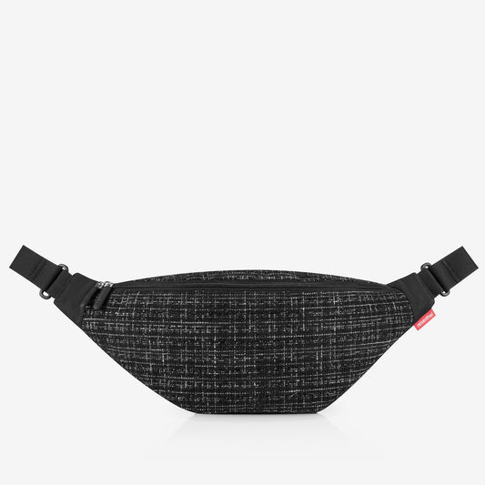 city beltbag bouclé black city beltbag Reisenthel