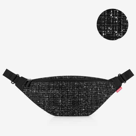 city beltbag bouclé black city beltbag Reisenthel