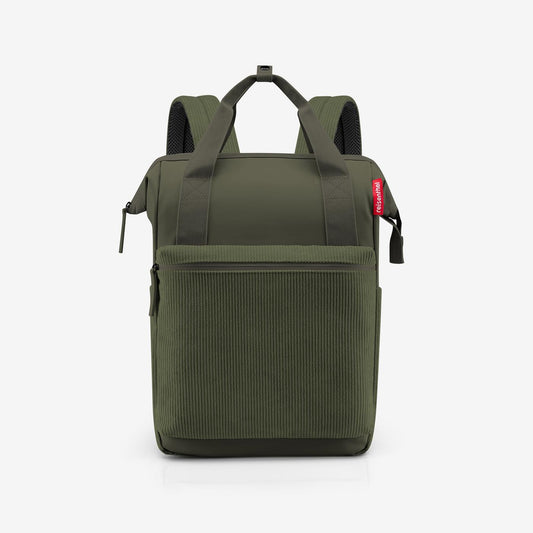 allrounder backpack cord dark matcha allrounder backpack Reisenthel