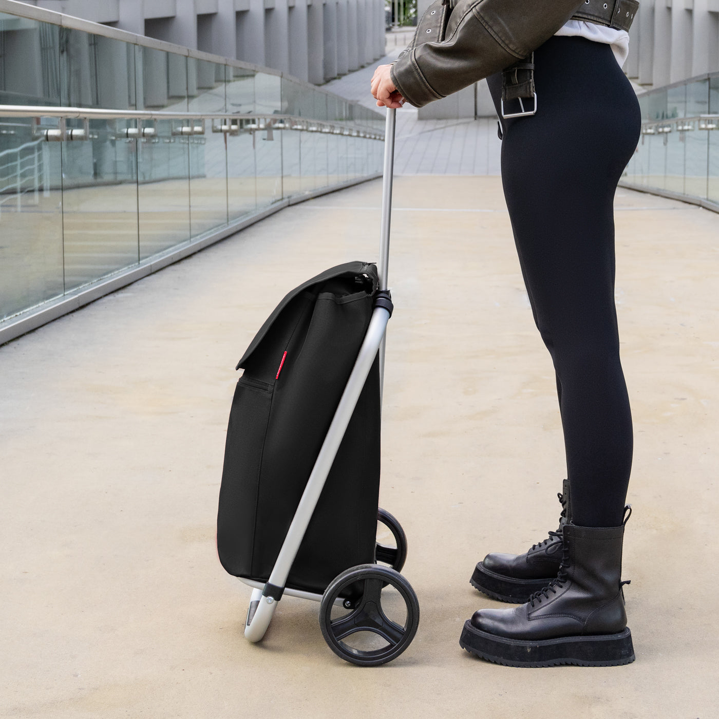 Reisenthel boodschappentrolley Shopping Carrycruiser blauw Reisenthel boodschappentrolley Shopping Carrycruiser blauw