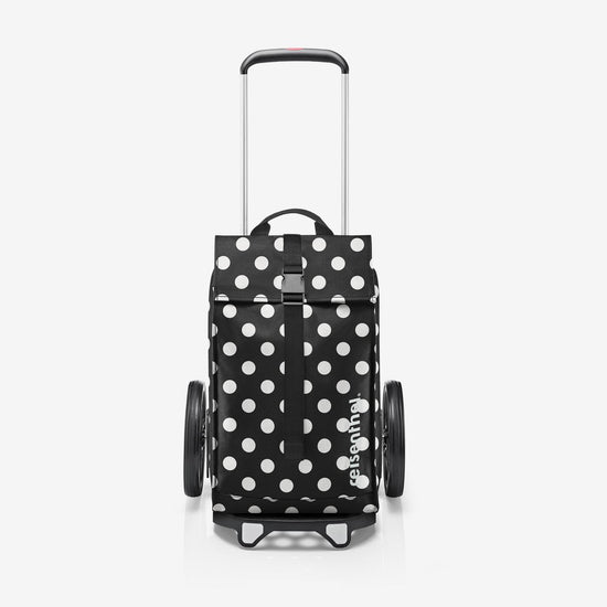 Reisenthel citycruiser dots white (Einkaufstrolley,schwarz)