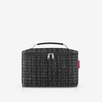 cosmetic case bouclé black
