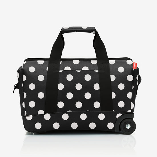Reisenthel allrounder trolley frame dots white (Reisetasche,schwarz)