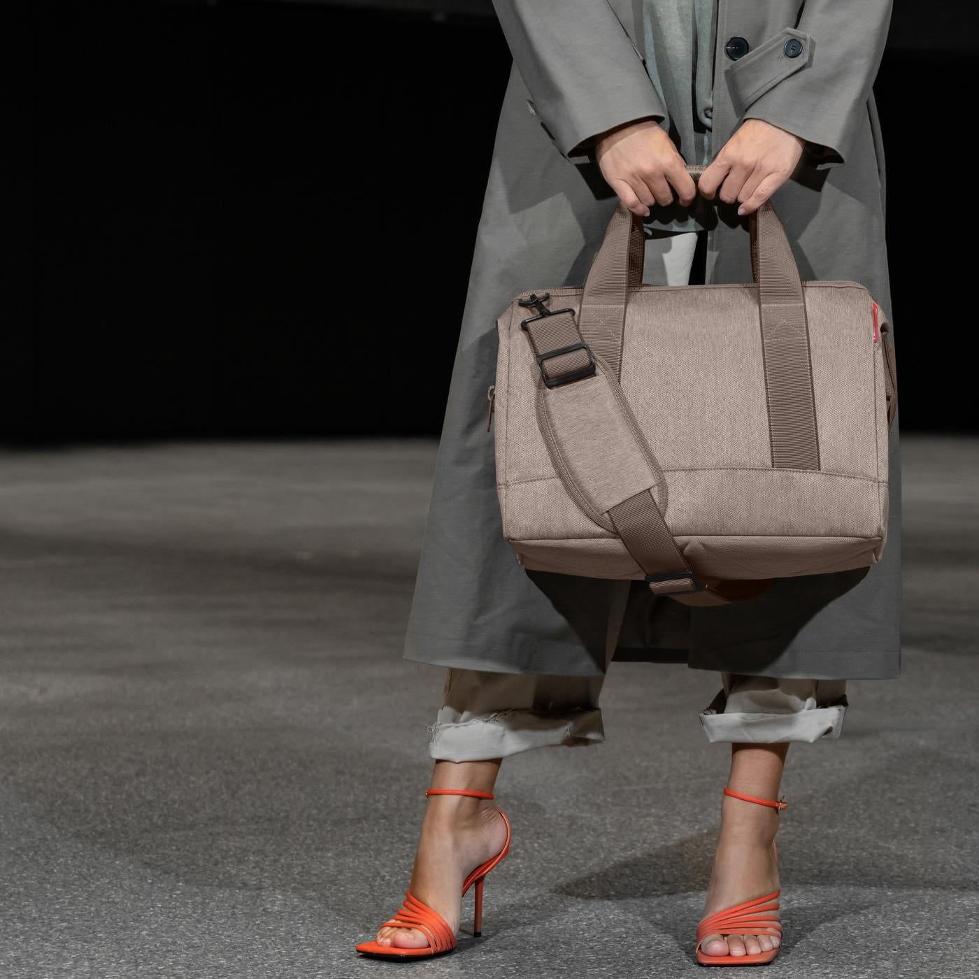 allrounder M herringbone mokka allrounder M Reisenthel