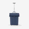 trolley M herringbone dark blue trolley M Reisenthel
