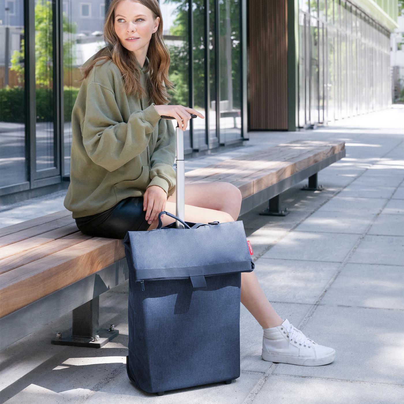 trolley M twist navy trolley M Reisenthel